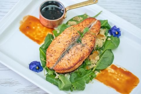 Salmon bowl